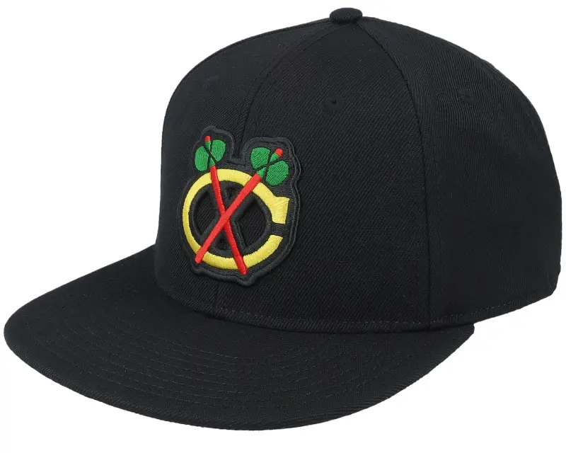 American Needle Chicago Blackhawks NHL Archive 400 Black Snapback online