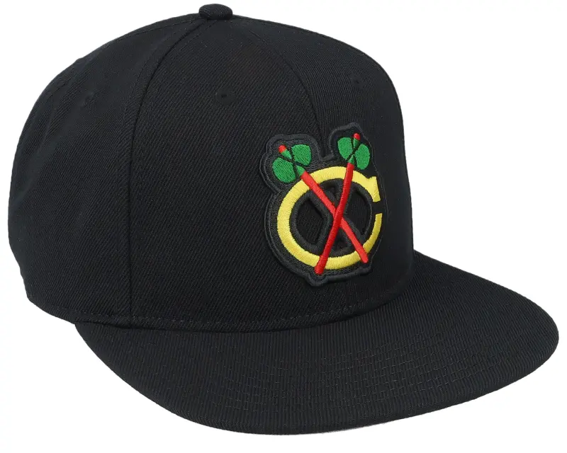 American Needle Chicago Blackhawks NHL Archive 400 Black Snapback online