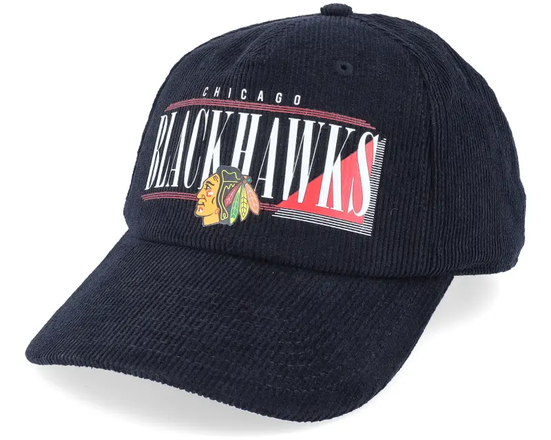 American Needle Chicago Blackhawks Printed Cord Black Adjustable online