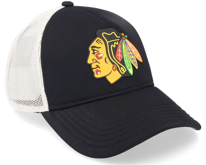 American Needle Chicago Blackhawks Riptide Valin Black Trucker online