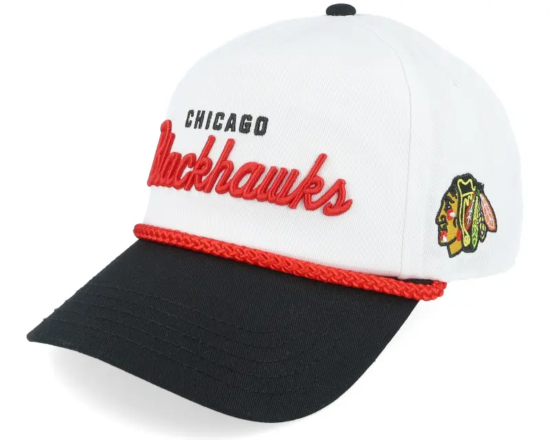 American Needle Chicago Blackhawks Roscoe White/Black Adjustable online