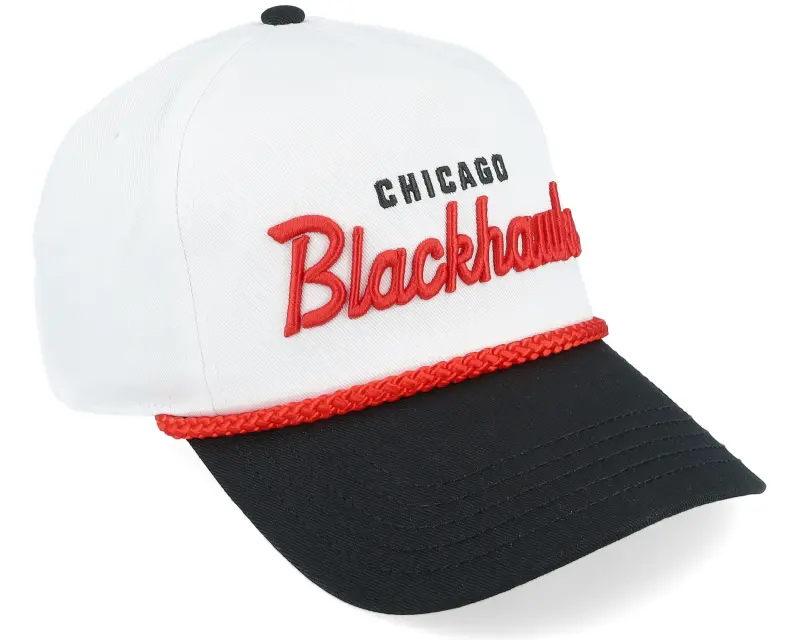 American Needle Chicago Blackhawks Roscoe White/Black Adjustable online