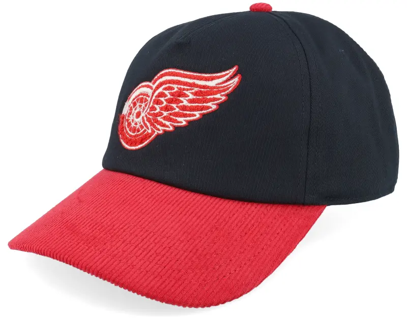 American Needle Detroit Red Wings Burnett Black/Red Corduroy Black/Red Dad Cap online