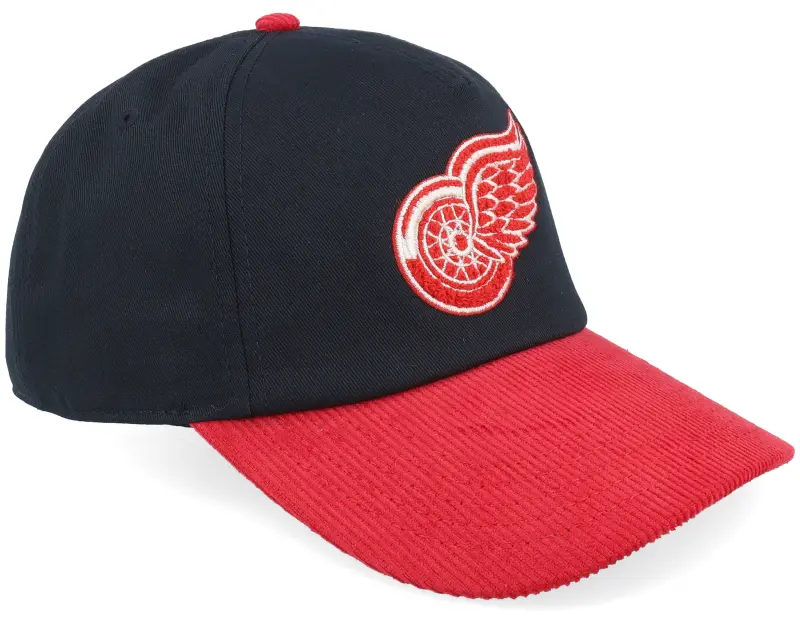American Needle Detroit Red Wings Burnett Black/Red Corduroy Black/Red Dad Cap online