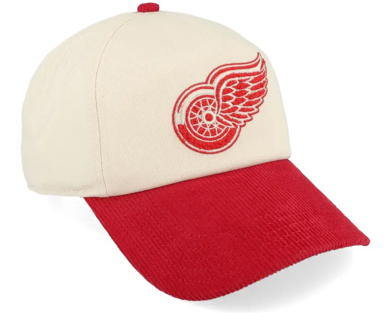 American Needle Detroit Red Wings Burnett Cream/Dark Red Dad Cap online