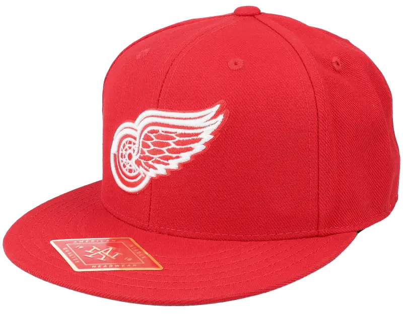 American Needle Detroit Red Wings Deep Dish Fitted Red Fitted online