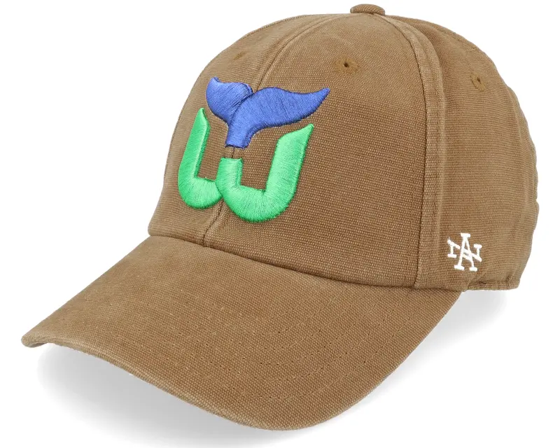 American Needle Hatstore Exclusive x Hartford Whalers Jasper Camel Dad Cap online