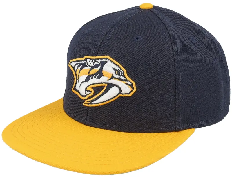 American Needle Nashville Predators Archive 400 Navy/Yellow Snapback online