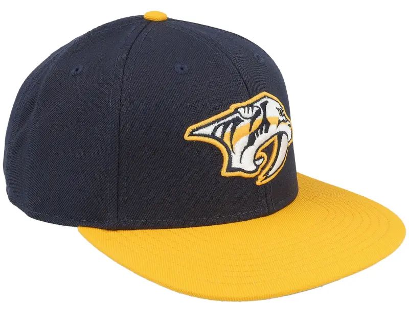 American Needle Nashville Predators Archive 400 Navy/Yellow Snapback online