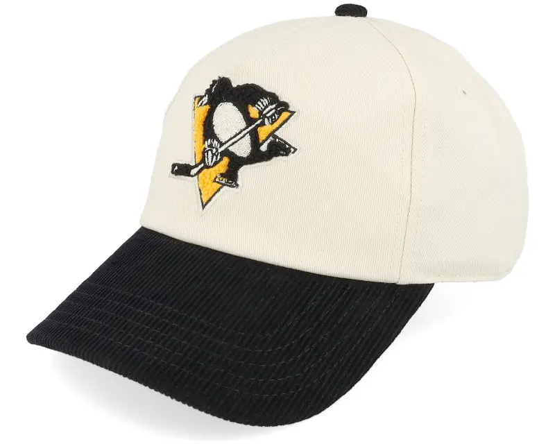 American Needle Pittsburgh Penguins Burnett Ivory/Black Adjustable online