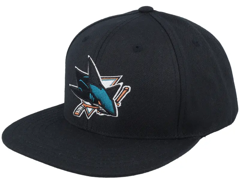 American Needle San Jose Sharks 400 Series Black Snapback online