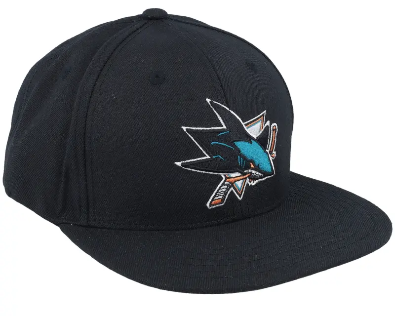 American Needle San Jose Sharks 400 Series Black Snapback online