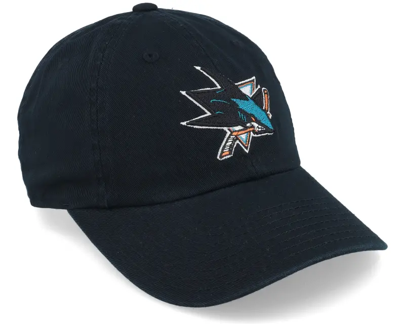 American Needle San Jose Sharks Blue Line Black Dad Cap online
