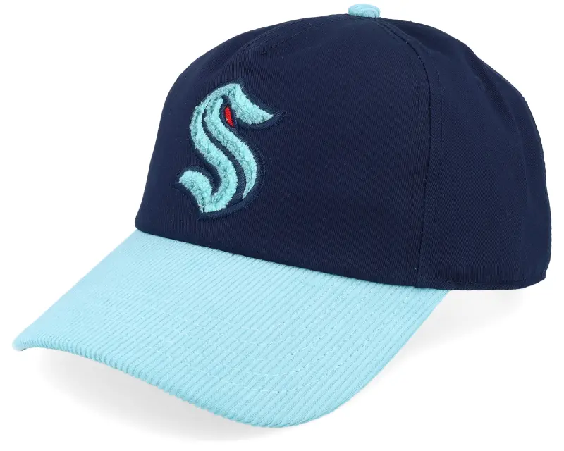 American Needle Seattle Kraken Burnett Black/Blue Dad Cap online