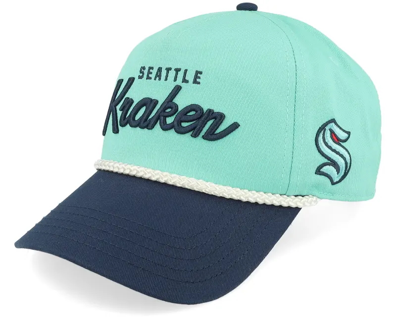 American Needle Seattle Kraken Roscoe Tiffany Blue/Navy Adjustable online