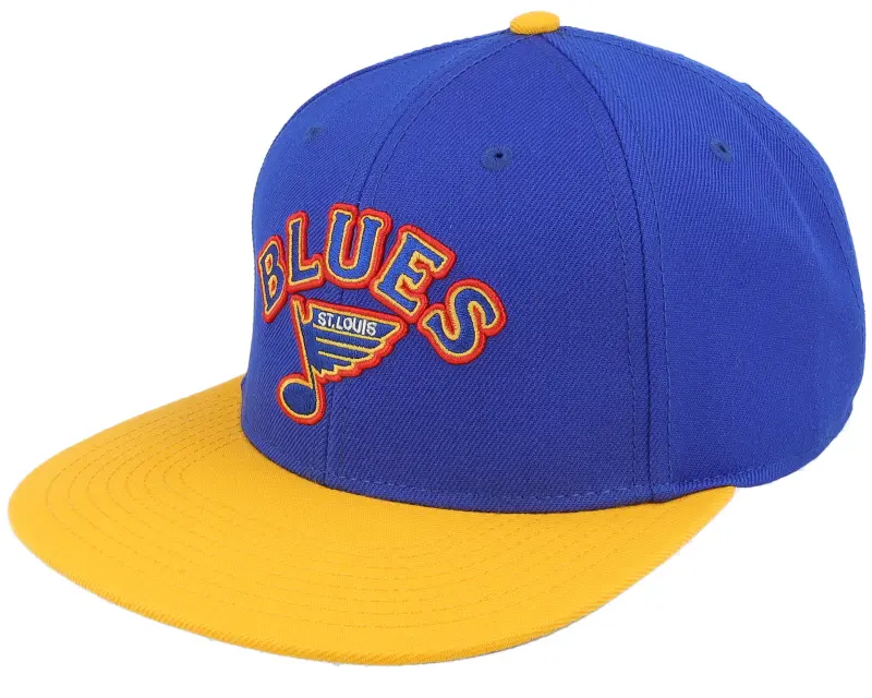 American Needle St. Louis Blues Archive 400 Royal/Gold Snapback online