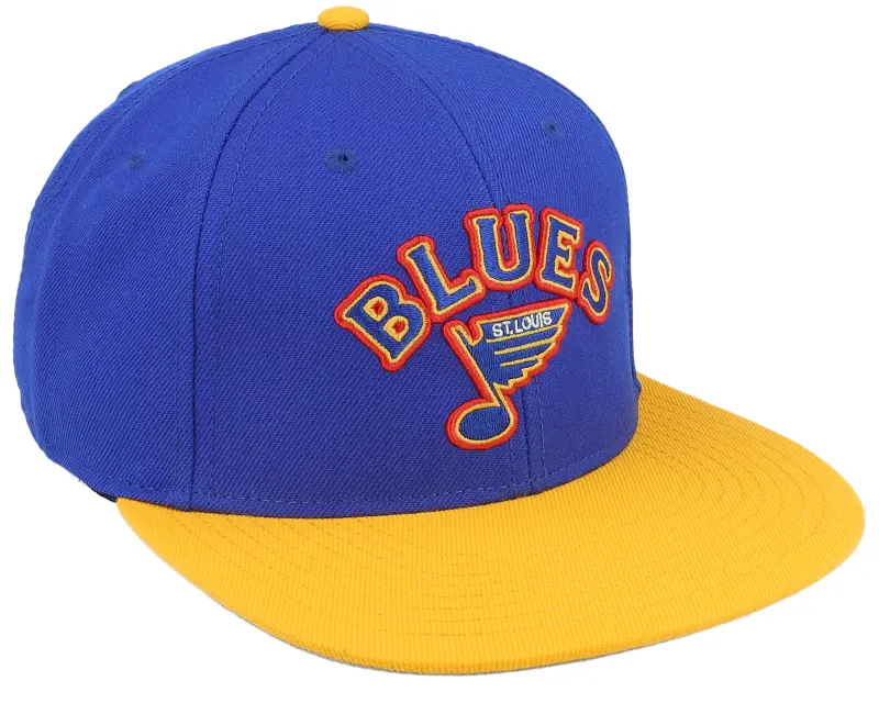 American Needle St. Louis Blues Archive 400 Royal/Gold Snapback online