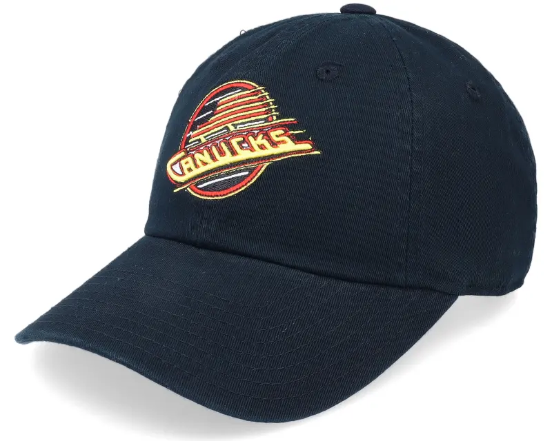 American Needle Vancouver Canucks Blue Line Black Dad Cap online
