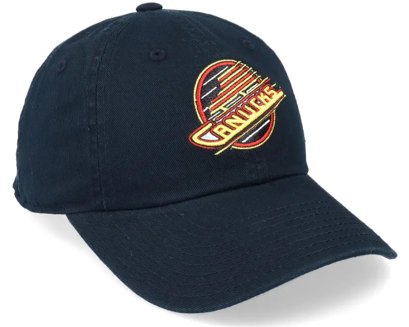 American Needle Vancouver Canucks Blue Line Black Dad Cap online
