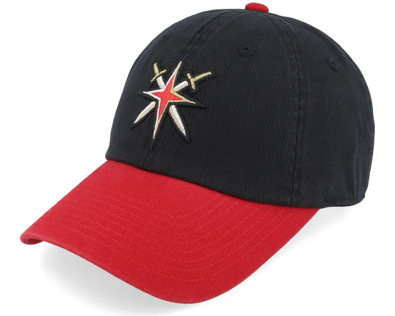 American Needle Vegas Golden Knights Blue Line Black/Red Dad Cap online