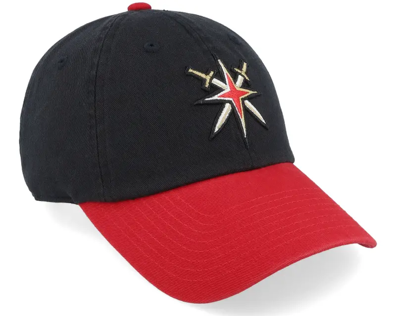 American Needle Vegas Golden Knights Blue Line Black/Red Dad Cap online
