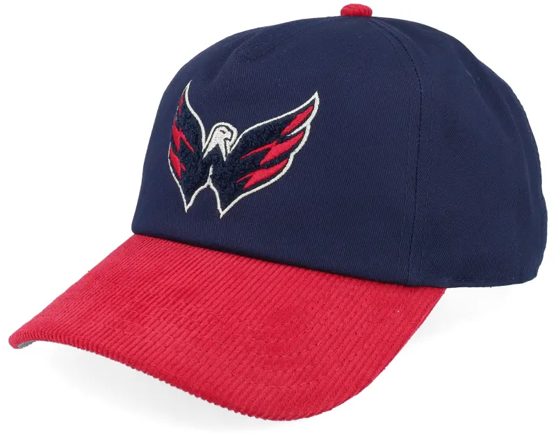 American Needle Washington Capitals Burnett Blue/Red Corduroy Dad Cap online