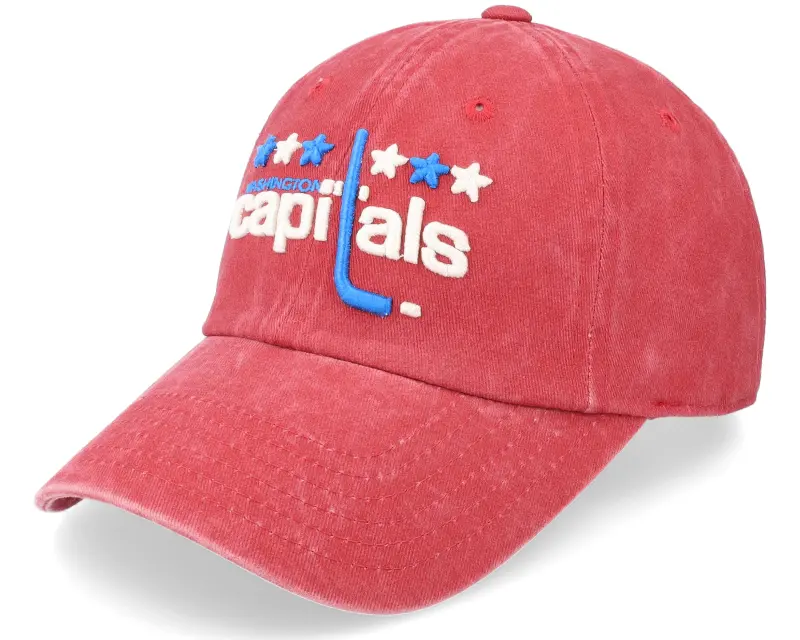 American Needle Washington Capitals New Raglin Dark Red Dad Cap online