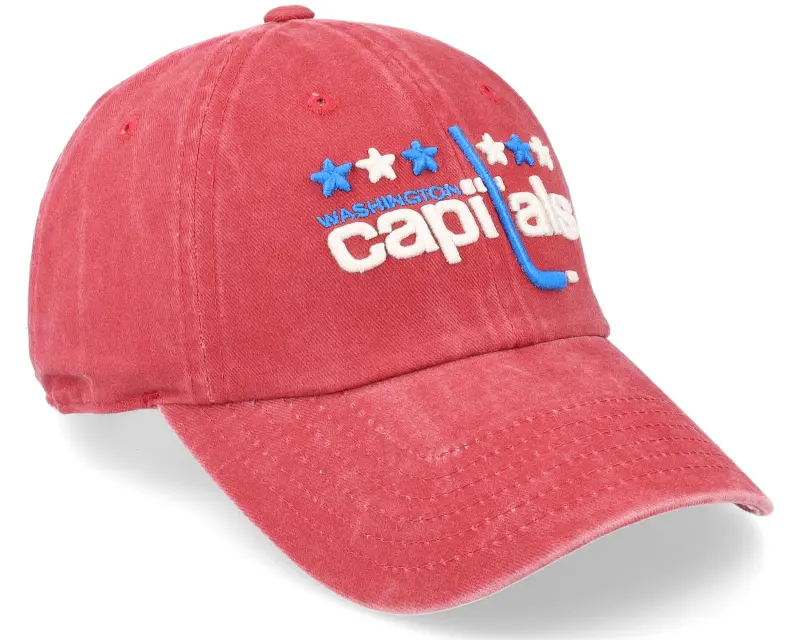 American Needle Washington Capitals New Raglin Dark Red Dad Cap online