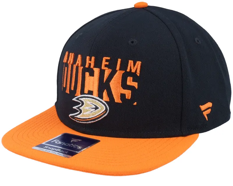 Fanatics Anaheim Ducks Black/Orange Snapback online