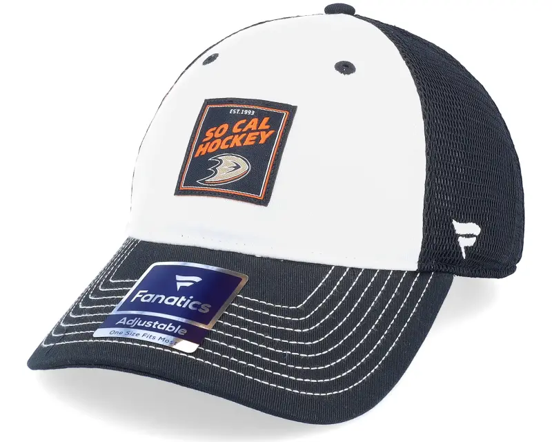 Fanatics Anaheim Ducks Block Party White/Black Trucker online