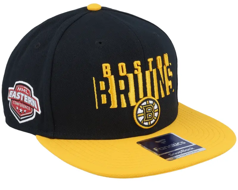 Fanatics Boston Bruins Black/Yellow Gold Snapback online