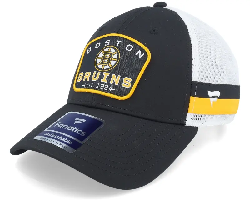 Fanatics Boston Bruins Structured Black/Yellow Gold Trucker online