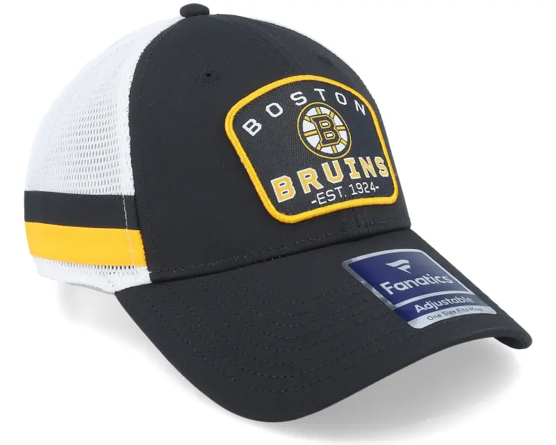 Fanatics Boston Bruins Structured Black/Yellow Gold Trucker online