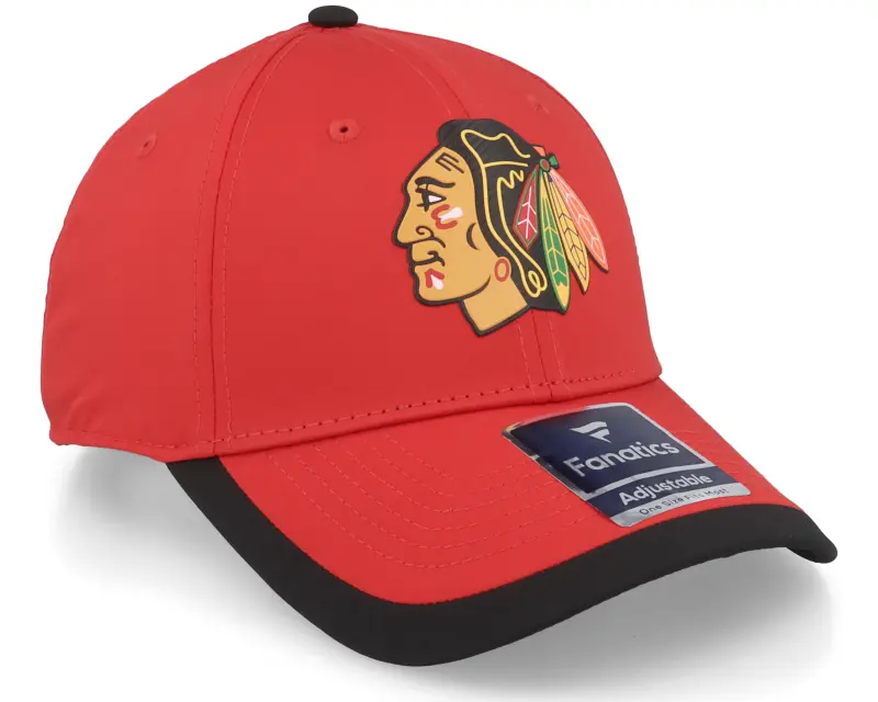 Fanatics Chicago Blackhawks Defender Athl Red/Black Adjustable online