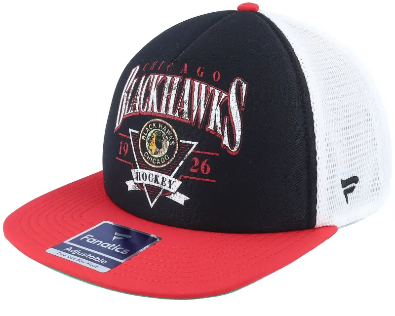 Fanatics Chicago Blackhawks True Classic Foam Black/Athletic Red/White Trucker online