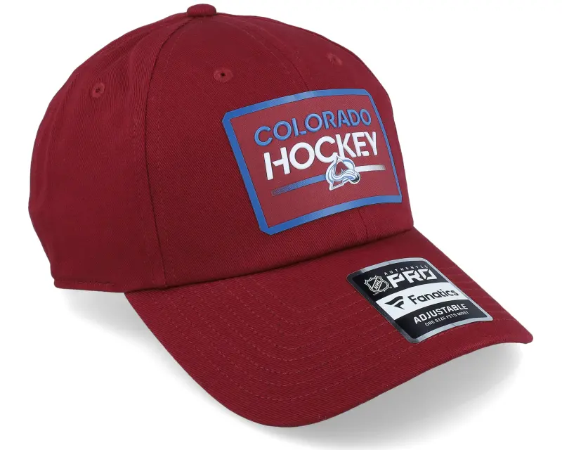 Fanatics Colorado Avalanche Authentic Pro Prime Graphic Cardinal Adjustable online