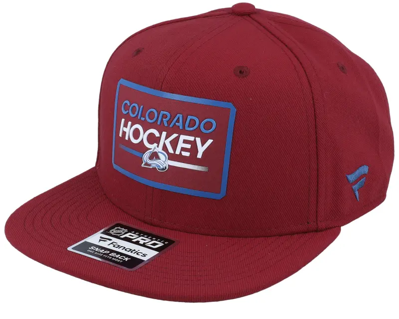 Fanatics Colorado Avalanche Authentic Pro Prime Maroon Snapback online
