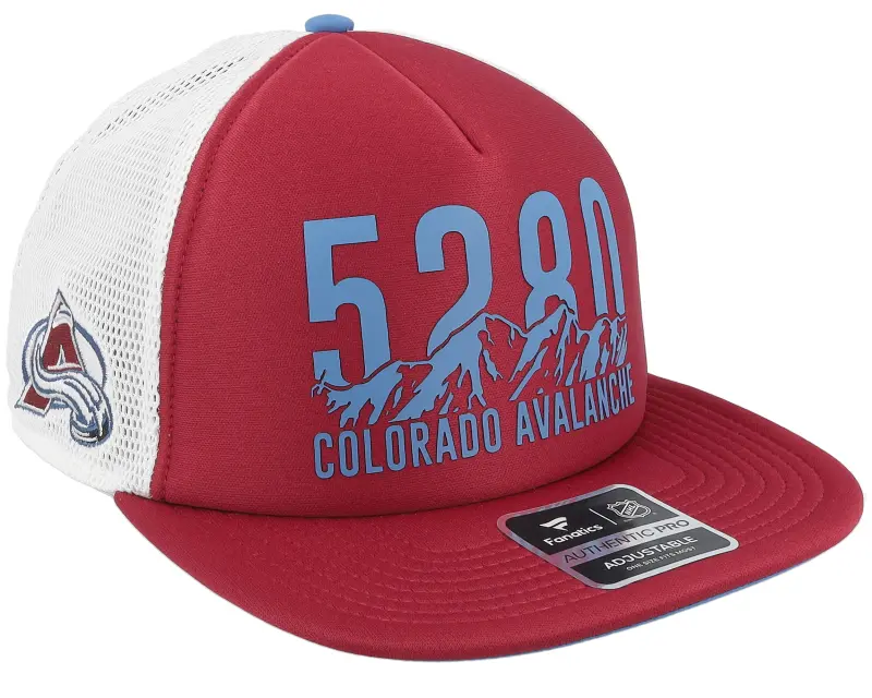 Fanatics Colorado Avalanche Authentic Pro Rink Hometown Garnet/Blue Trucker online