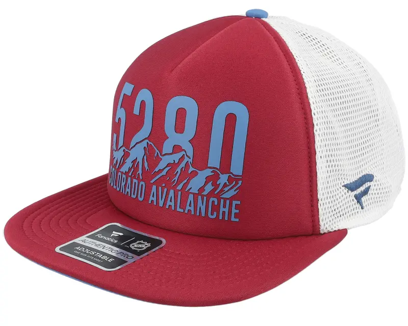 Fanatics Colorado Avalanche Authentic Pro Rink Hometown Garnet/Blue Trucker online