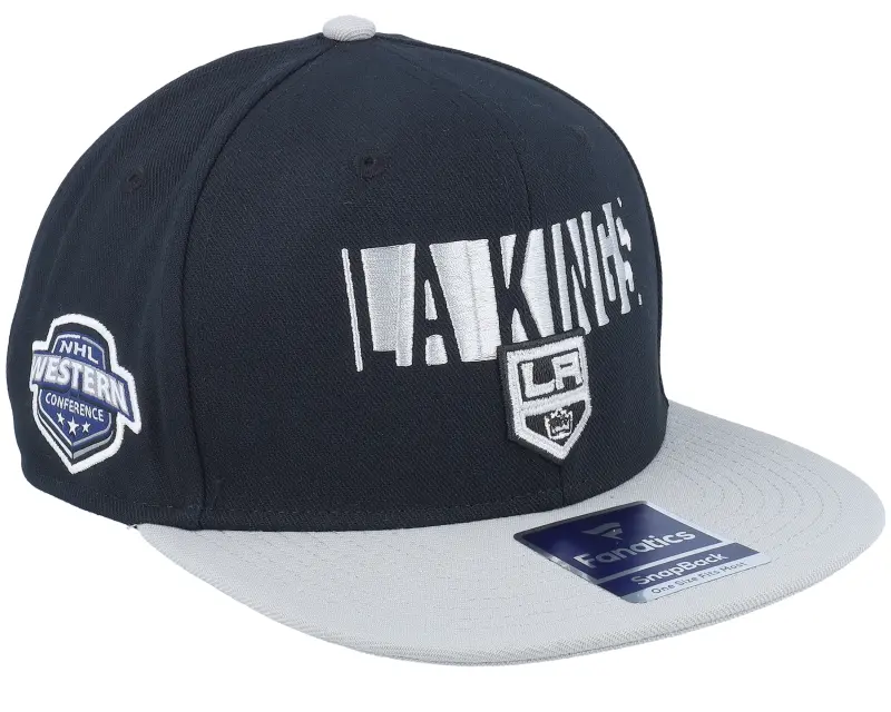 Fanatics Los Angeles Kings Black/Charcoal Heather Snapback online