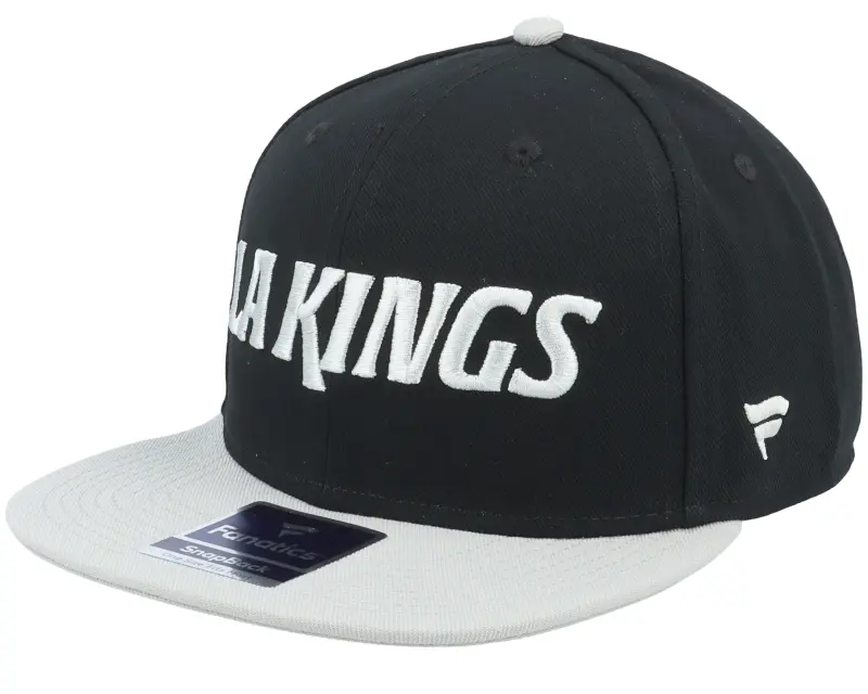 Fanatics Los Angeles Kings Iconic Color Blocked Black Stone Gray Snapback online