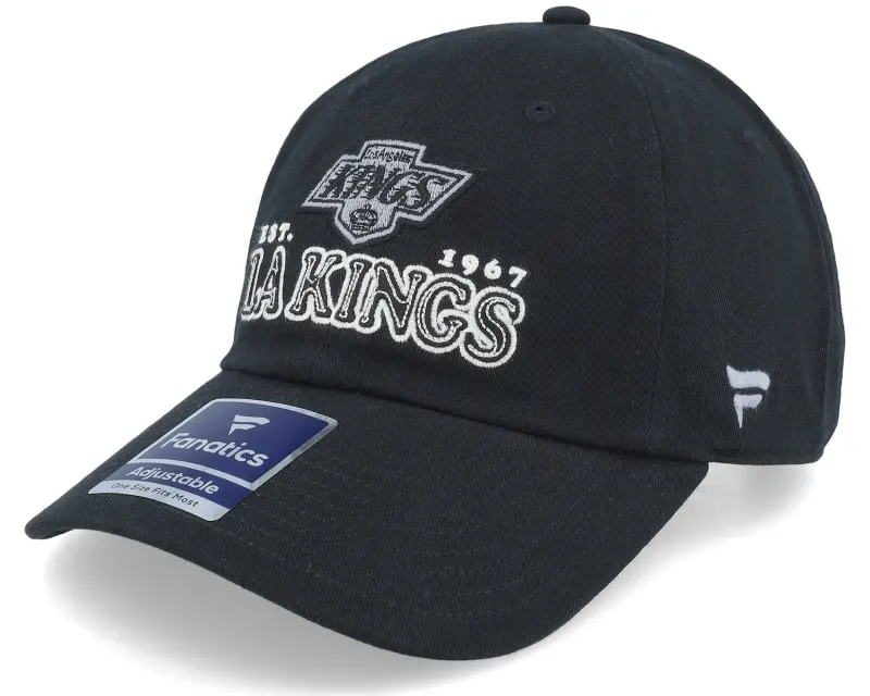 Fanatics Los Angeles Kings Unstructured Black Dad Cap online