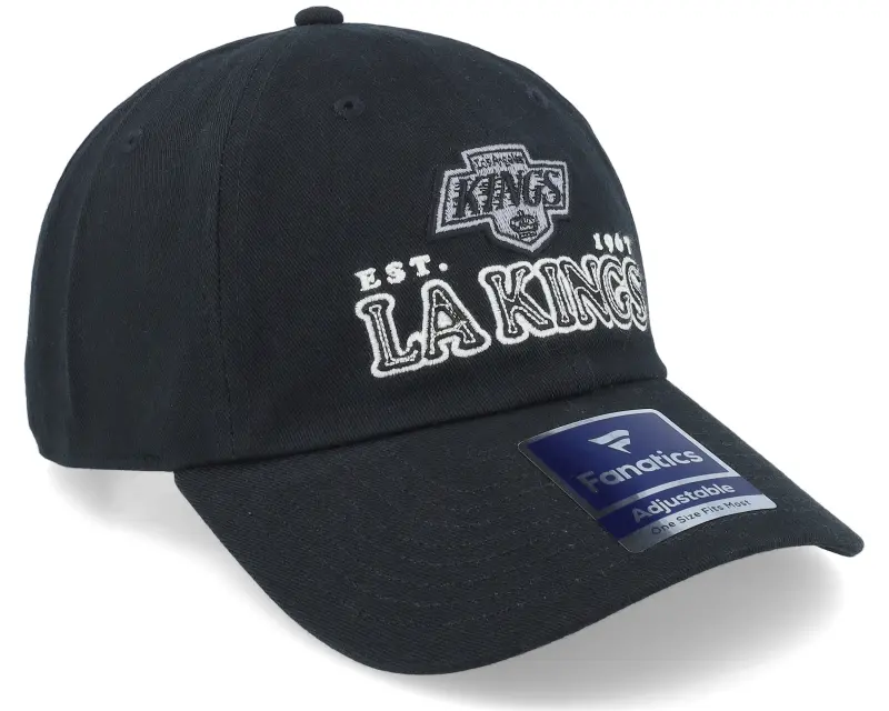 Fanatics Los Angeles Kings Unstructured Black Dad Cap online