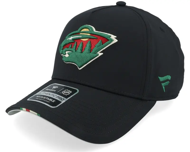 Fanatics Minnesota Wild Authentic Pro NHL Mesh Black A-Frame Adjustable online