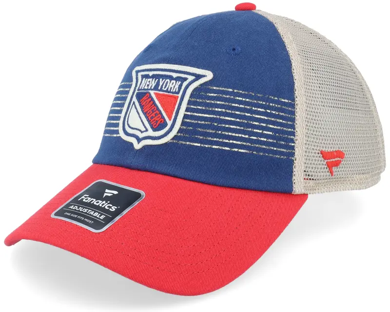 Fanatics New York Rangers Breakaway Deep Royal/Red Trucker online