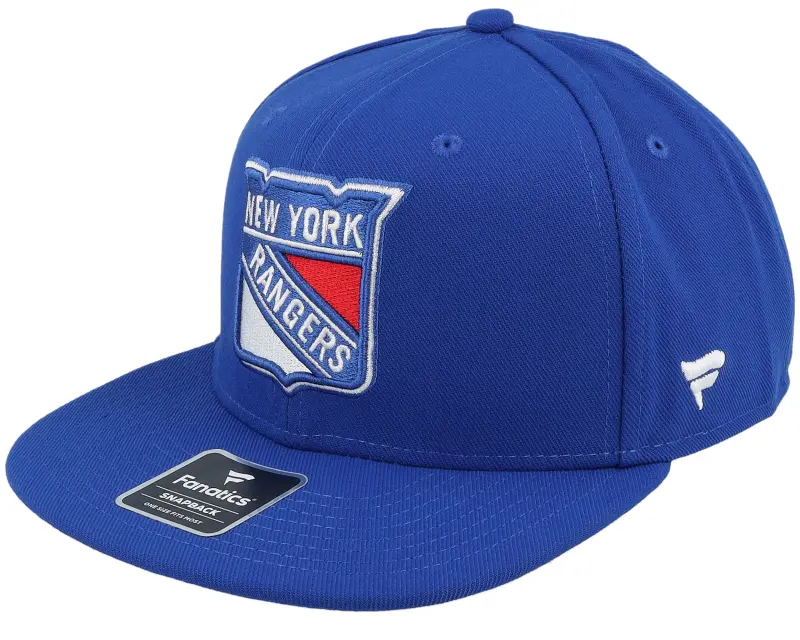 Fanatics New York Rangers Primary Logo Deep Royal Snapback online