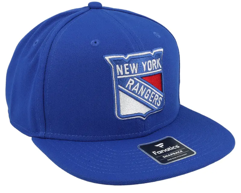 Fanatics New York Rangers Primary Logo Deep Royal Snapback online
