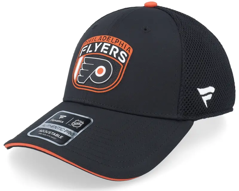 Fanatics Philadelphia Flyers Authentic Pro Draft Black/Dark Orange Trucker online