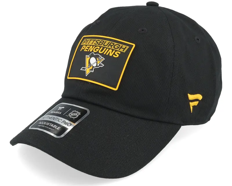 Fanatics Pittsburgh Penguins Authentic Pro Rink Prime Black Dad Cap online