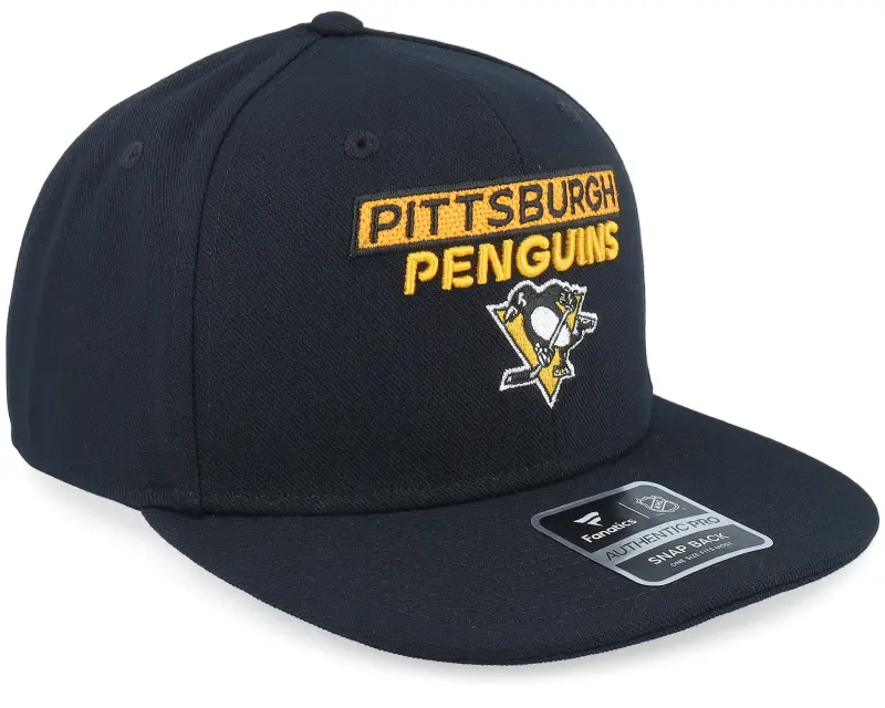Fanatics Pittsburgh Penguins Authentic Pro Rink Prime Black Snapback online